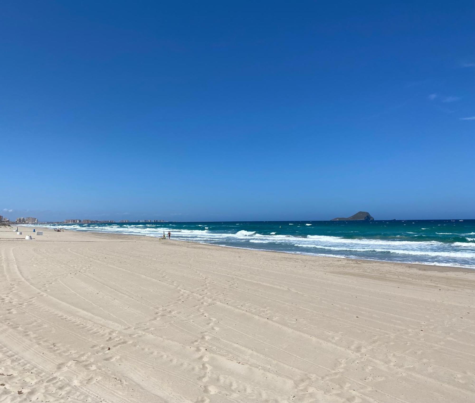 The Manga Beach Sea View Studio Crystal Clear Water & Sandy Beach, Fibre Wifi & Airco 拉曼加戴尔马尔梅纳 外观 照片