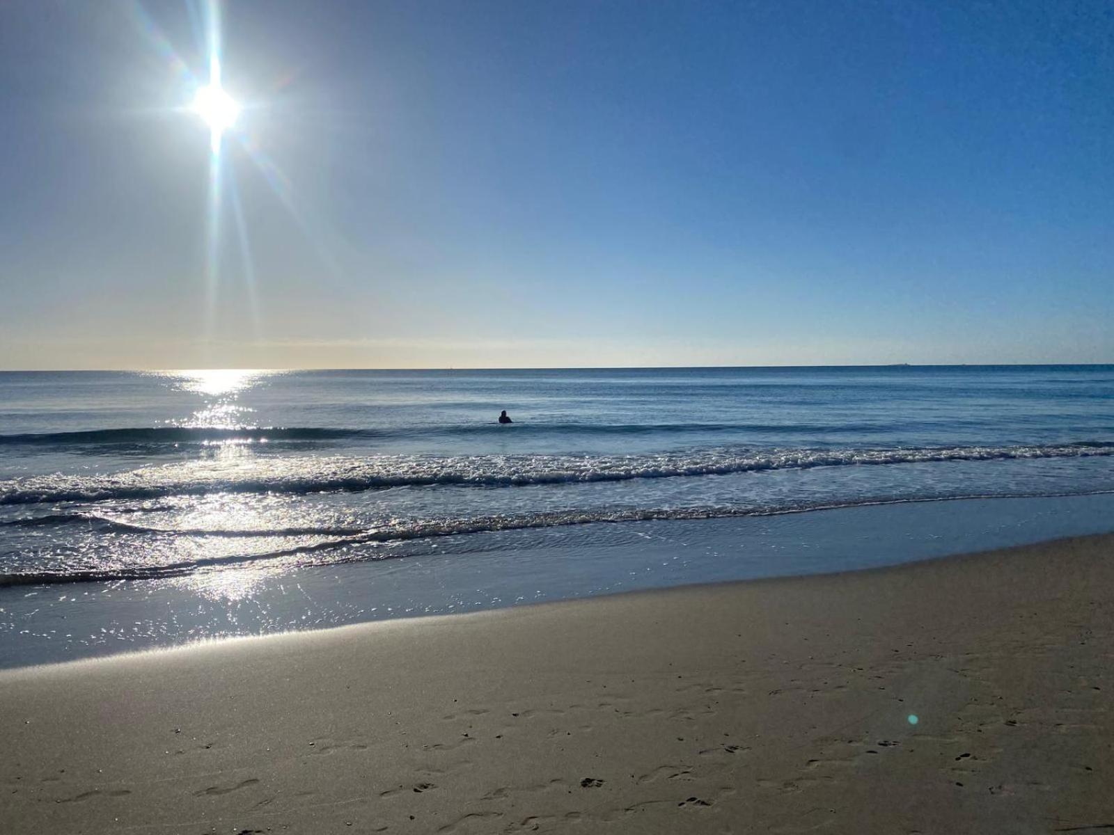 The Manga Beach Sea View Studio Crystal Clear Water & Sandy Beach, Fibre Wifi & Airco 拉曼加戴尔马尔梅纳 外观 照片